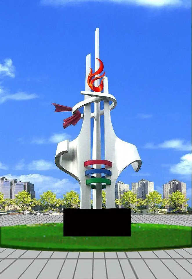 Public sculpture reference for Anuvrat Junction (Maninagar)