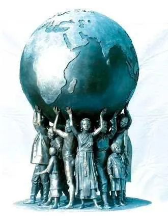 Public sculpture reference for Darpan circle (Naranpura)