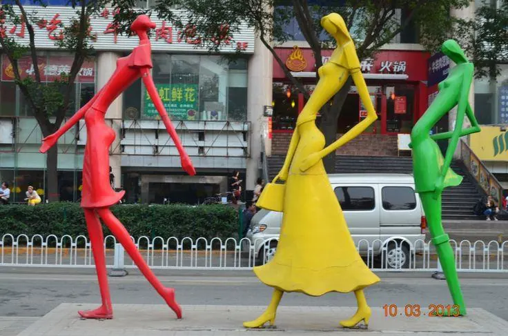 Public sculpture reference for Pragatinagar cross road (Naranpura)