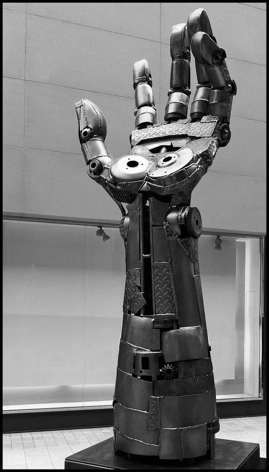Public sculpture reference for Ajit mill junction
