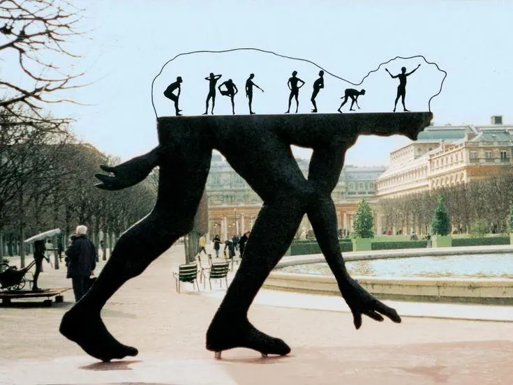 Public sculpture reference for Man Mohna cross road (Odhav)