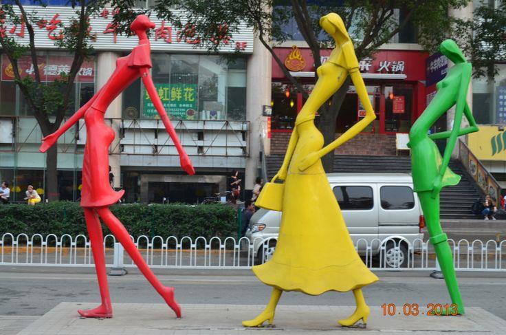 Colourful walking figures proposed for Pragatinagar Cross Road